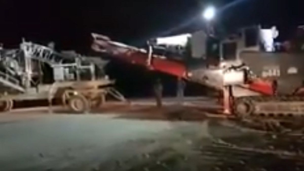 Κινητά Λατομεία – Και η δουλειά συνεχίζεται μέχρι πρωίας