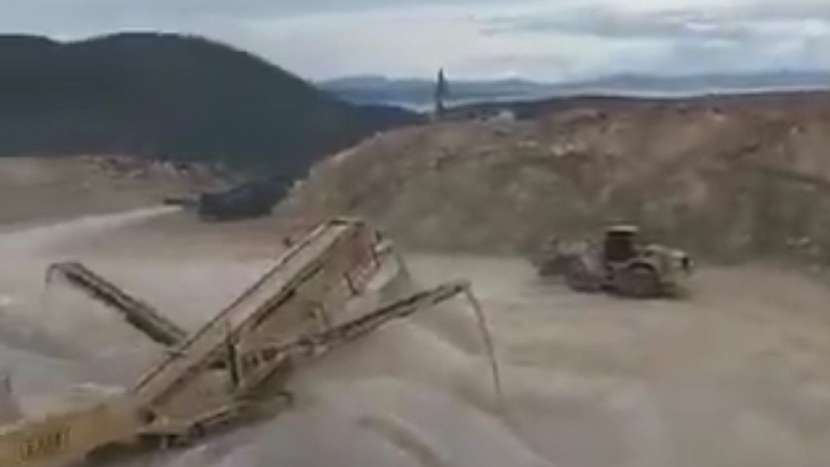 Οι καιρικές συνθήκες δεν εμποδίζουν την πρόοδο των έργων